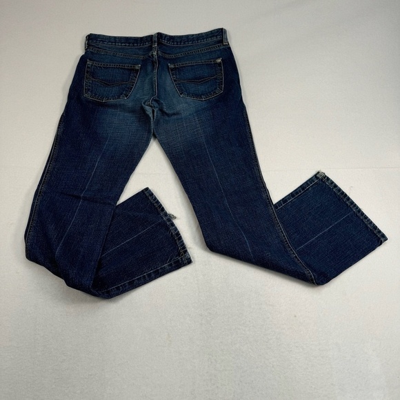 Mavi Bootleg Flare Jeans Womens Size 30* Dark Blue Low Rise - Picture 3 of 13